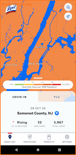 Lysol Germ-Cast™ screenshot