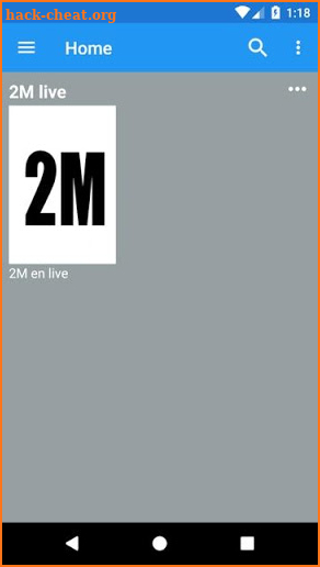 M 2M en live screenshot