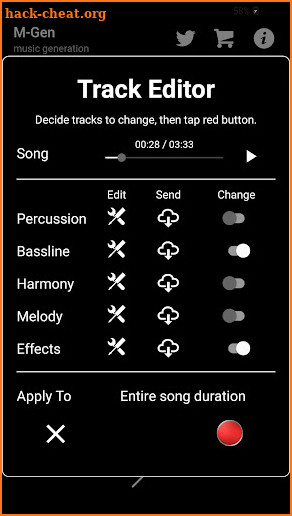 M-Gen: Automated Music Maker screenshot