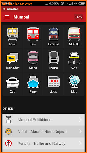 m-Indicator- Mumbai - Live Train Position screenshot