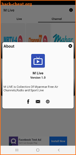 M Live screenshot