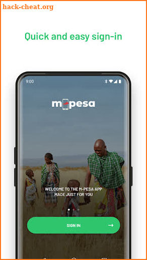 M-PESA screenshot