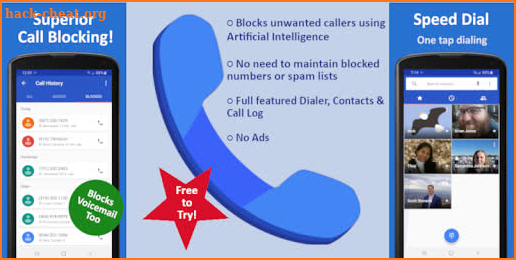 M Phone - Robo Call Blocker, Dialer, & Contacts screenshot