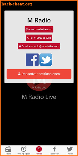 M Radio Live screenshot