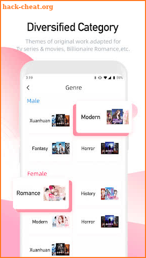 M-Reader——Countless web novels for you screenshot