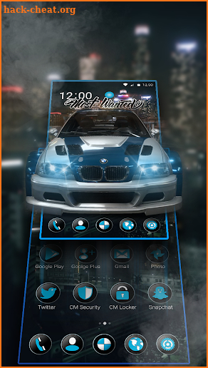 M3 GTR Drift Car 3D Launcher Screen screenshot