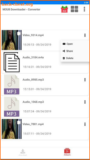 m3u8 loader - m3u8 downloader and converter screenshot