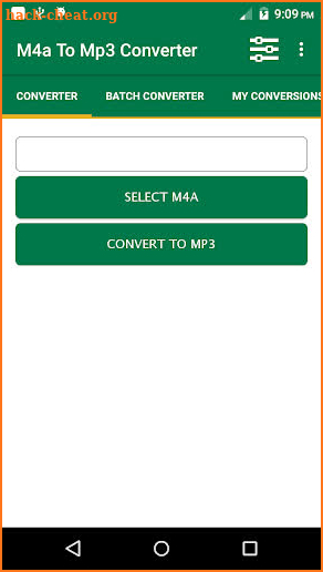 M4a To Mp3 Converter screenshot