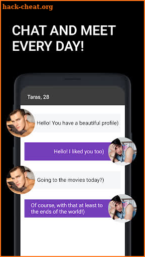 M4M - Gay Chat & Dating screenshot