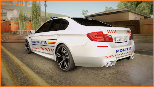 M5 Police Car Game Simulation screenshot