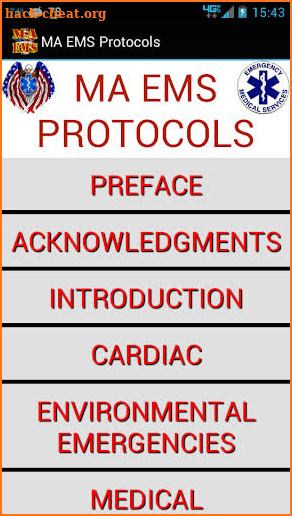 MA EMS Protocols screenshot