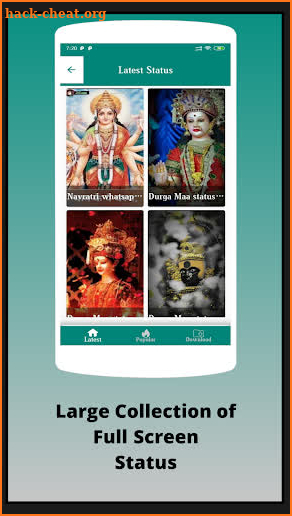 Maa Durga video status screenshot