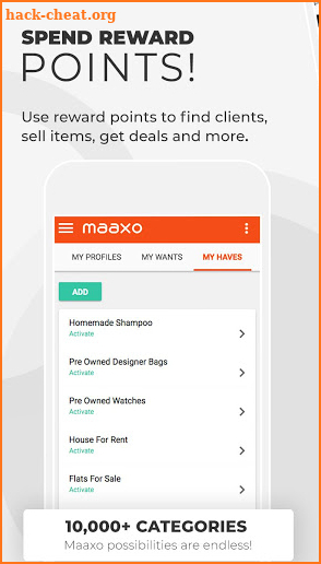 Maaxo - most rewarding app screenshot