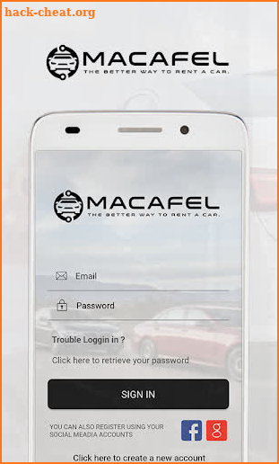 Macafel - Car rental market place screenshot