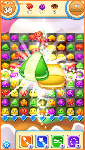 Macaron Pop : Sweet Match3 Puzzle screenshot