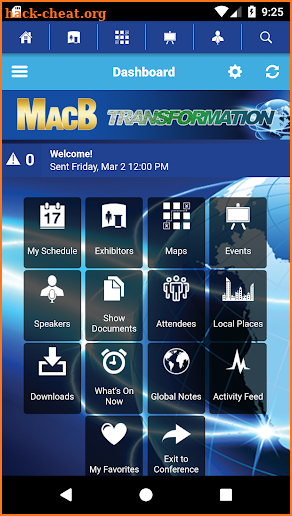 MacB Leadership Events screenshot