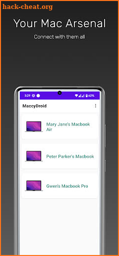 MaccyDroid Pro (Droid 2 Mac) screenshot