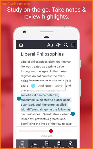 Macmillan Learning eBook screenshot