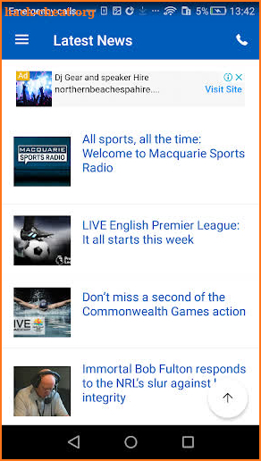 Macquarie Sports Radio screenshot