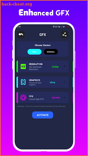 Macro One Tap Sensi GFX Tool screenshot