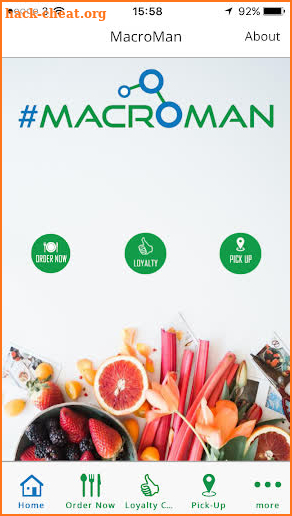 Macroman Meals screenshot