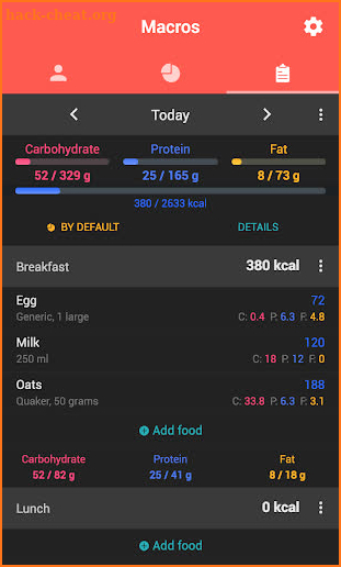 Macros - Calorie Counter & Meal Planner screenshot