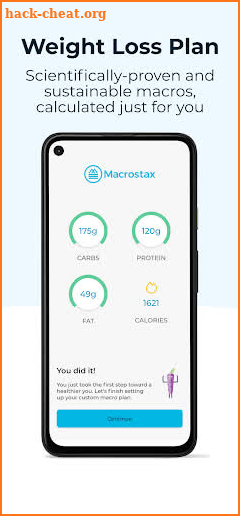 Macrostax: Diet & Meal Planner screenshot