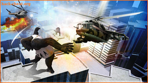 Mad Gorilla Rampage: City Smasher 3D screenshot