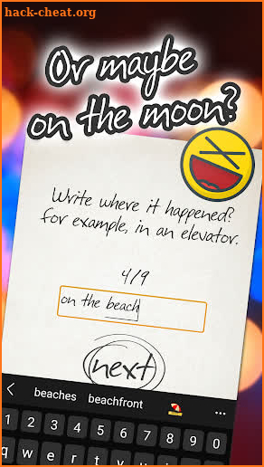 Mad Libs screenshot