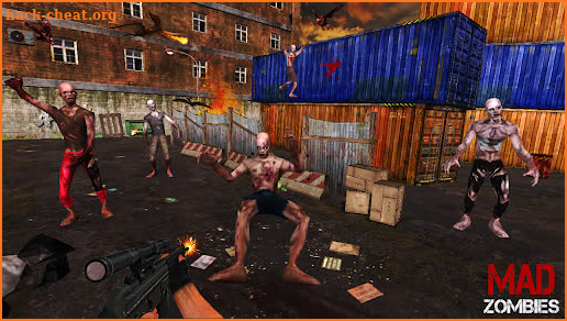 Mad Zombie Survival Shooter 3D screenshot