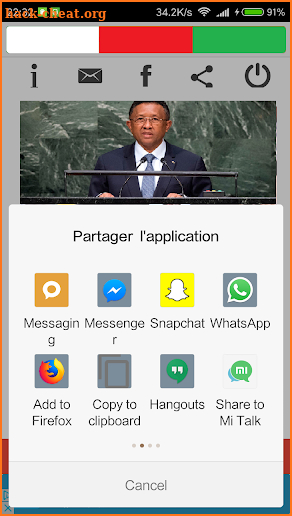 Madagascar tv en direct screenshot