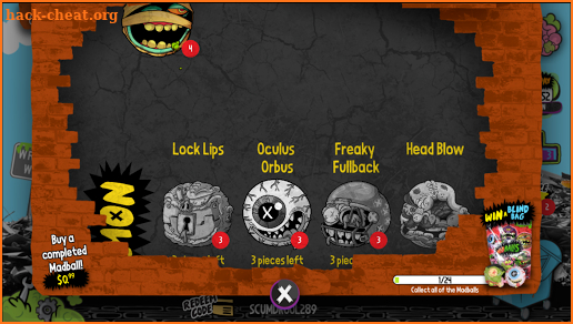 Madballs Arcade screenshot