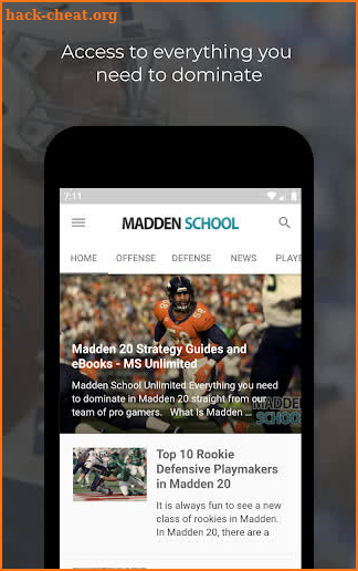 Madden School screenshot