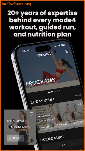 made4 - Fitness & Running screenshot