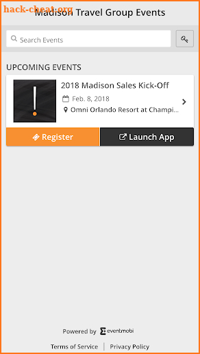Madison Events screenshot