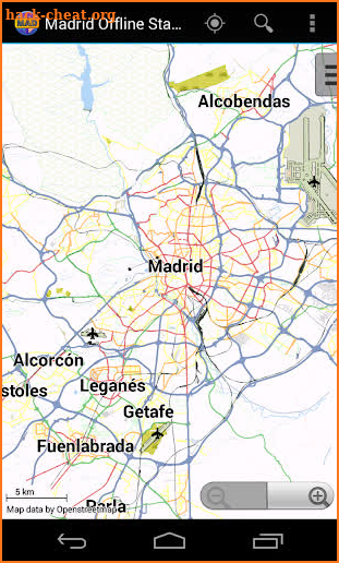 Madrid Offline City Map screenshot