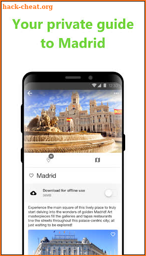 Madrid SmartGuide - Audio Guide & Offline Maps screenshot