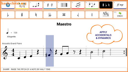 Maestro - Music Composer screenshot