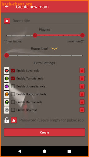 Mafia online screenshot