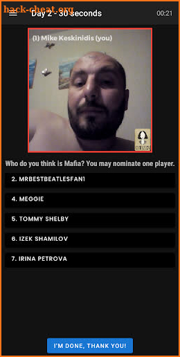 Mafia Online Party Game screenshot