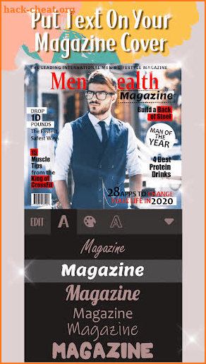 Magazine Cover Maker 📰 Magazine Photo Editor screenshot