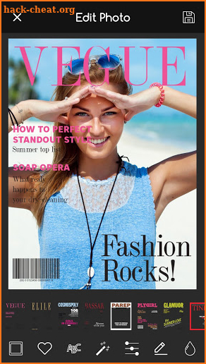 Magazine Cover Maker - Photo Superstar Fake Style screenshot