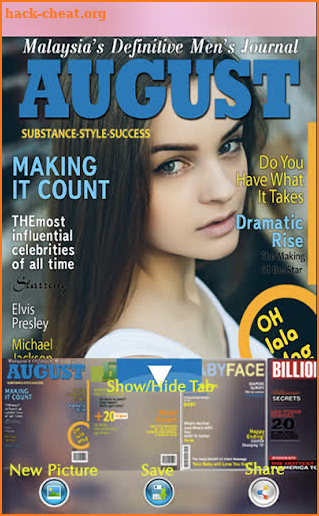 Magazine Photo Frames screenshot