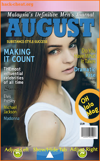 Magazine Photo Frames screenshot
