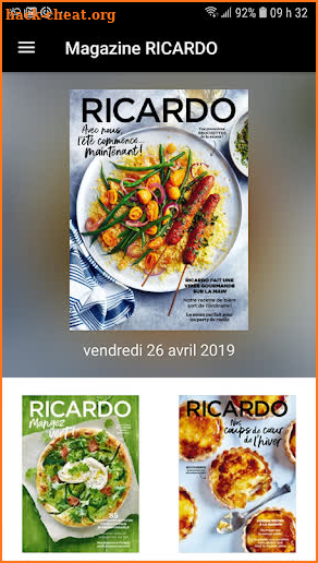 Magazine RICARDO screenshot