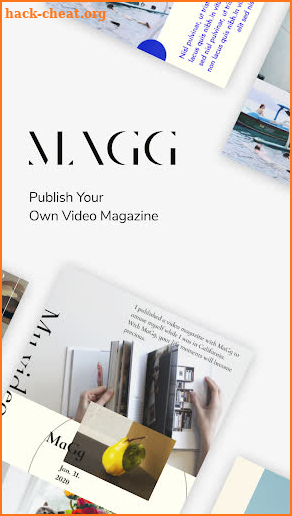 MaGg - Publish your own video magazine screenshot