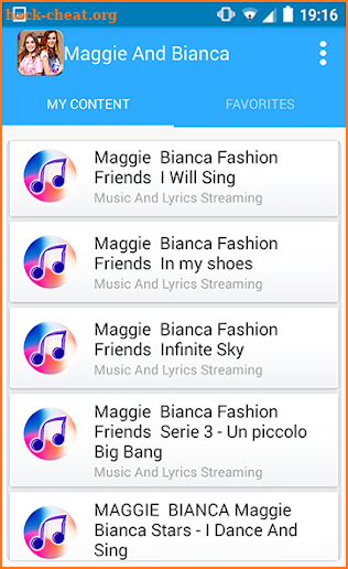 Maggie and Bianca - Music and Lyrics Series screenshot