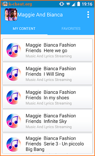 Maggie e Bianca - Musica Y Letras screenshot
