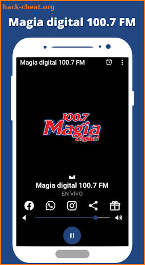 Magia digital 100.7 FM screenshot