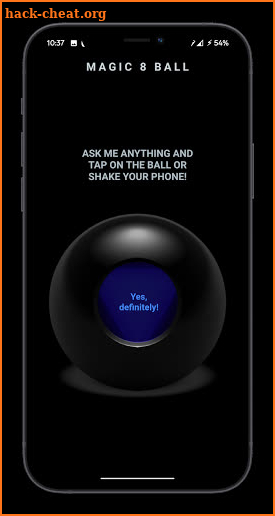 Magic 8 Ball: Answer to all your Confusions screenshot